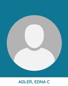 ADLER, EDNA C Therapist for Teens in Pleasanton