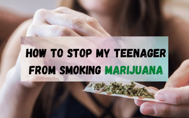 how should I punish my child for smoking weed