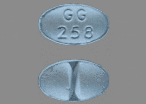 blue oval xanax pill gg 258