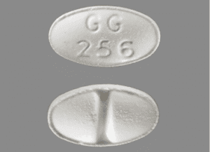 white oval xanax pill gg 256